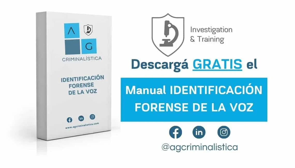 Descarga gratis el manual de identificación forense de la voz